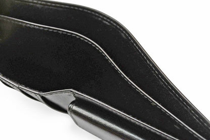 Cartier Wallet Men's Bifold Cartier Fold Wallet Leather Pasha De Cartier Black