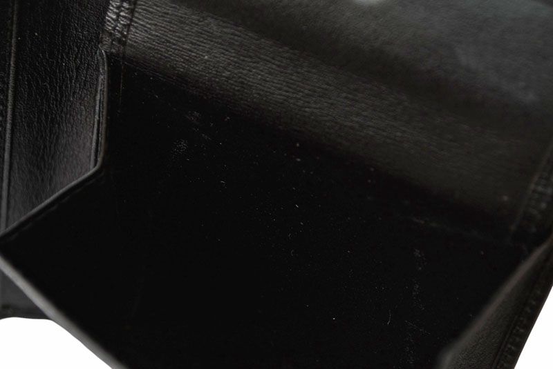 Cartier Wallet Men's Bifold Cartier Fold Wallet Leather Pasha De Cartier Black