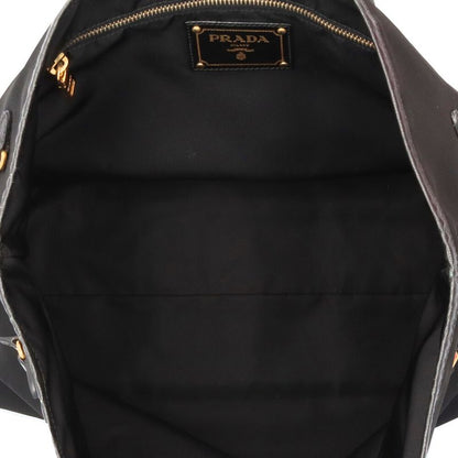 Prada Tote Bag Nylon Br4001 Black Ladies Prada Preowned Prada