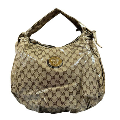 Gucci Hysteria Handbag 211844 Beige Ladies Gucci Preowned Gucci