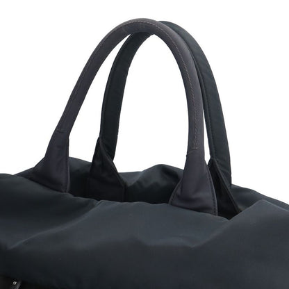 Prada Reversible Shoulder Bag Nylon Black Men's Prada Preowned Prada