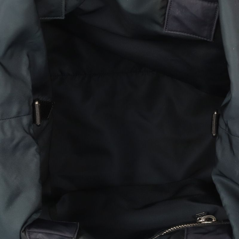 Prada Reversible Shoulder Bag Nylon Black Men's Prada Preowned Prada