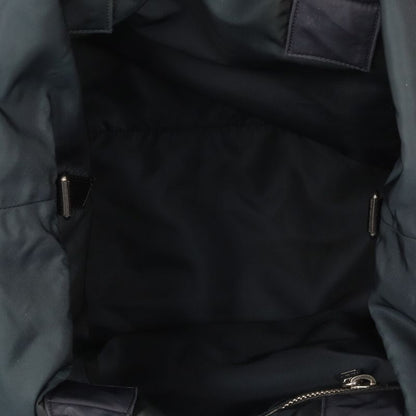 Prada Reversible Shoulder Bag Nylon Black Men's Prada Preowned Prada