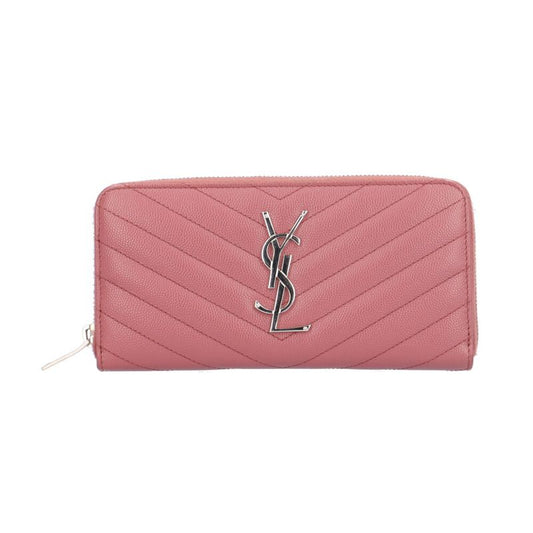 Saint Laurent Long Wallet Calf 358094 Bow02 6842 Ladies Saint Laurent Preowned
