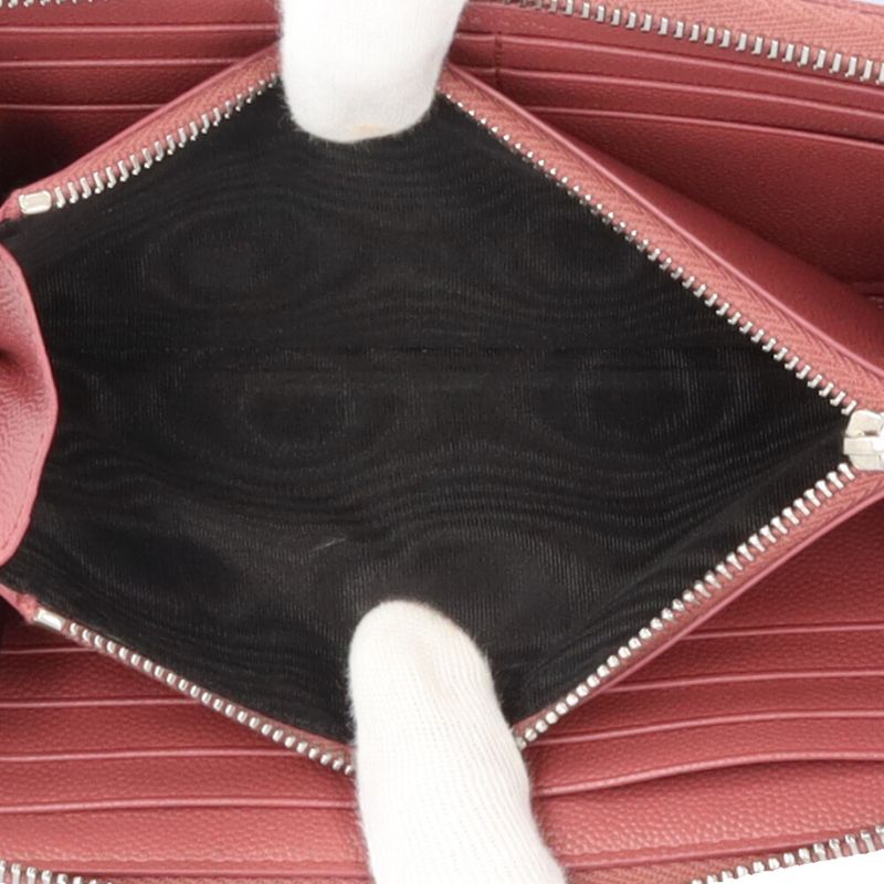 Saint Laurent Long Wallet Calf 358094 Bow02 6842 Ladies Saint Laurent Preowned