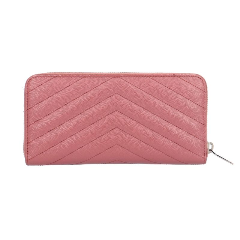 Saint Laurent Long Wallet Calf 358094 Bow02 6842 Ladies Saint Laurent Preowned