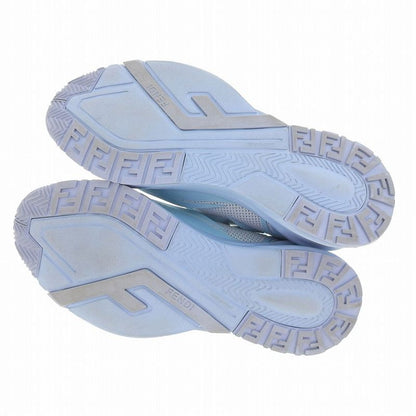 Good Fendi FLOW Low Cut Sneakers 7 Approx 26cm (10.24in) Blue Men's Used