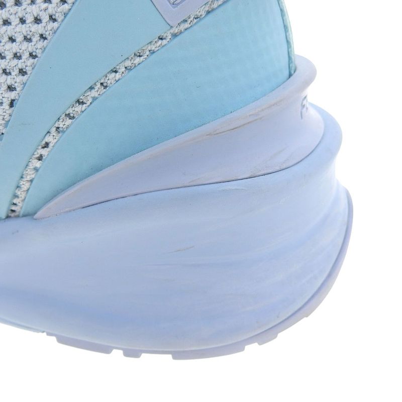 Good Fendi FLOW Low Cut Sneakers 7 Approx 26cm (10.24in) Blue Men's Used