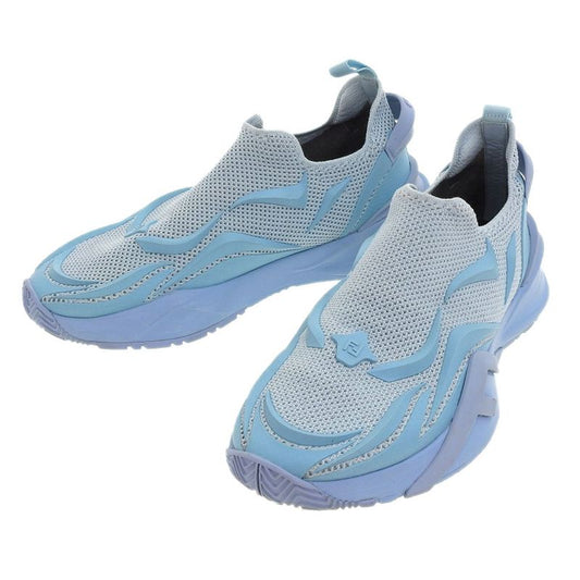 Good Fendi FLOW Low Cut Sneakers 7 Approx 26cm (10.24in) Blue Men's Used