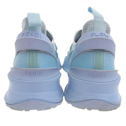 Good Fendi FLOW Low Cut Sneakers 7 Approx 26cm (10.24in) Blue Men's Used