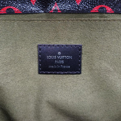 Louis Vuittonpochette Metis MM Noir Black × Rouge Monogram Unfrage M41462 Dr0127