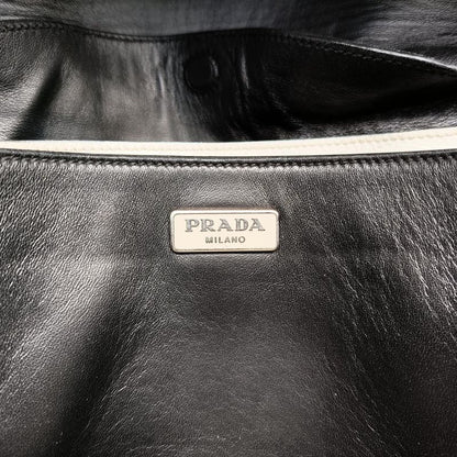 Prada Soft Sound White Saffiano Leather Br5026 7
