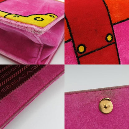 Prada Cahier Multicolor Velour 1bd075 110 A