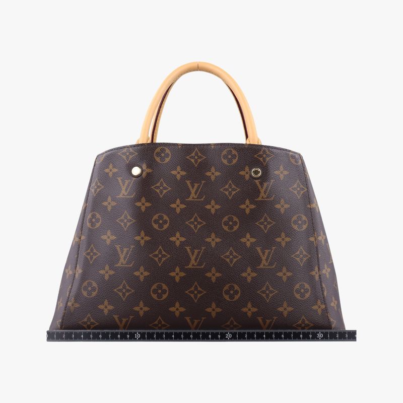 Louis Vuitton Montaigne MM Monogram Brownish Monogram Canvas M41056 Ca4124