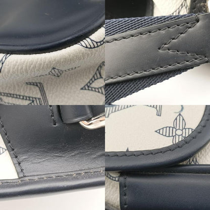 Louis Vuitton Zebra Messenger BB Bronze X Navy Monogram Savannah M54247 Fo4176