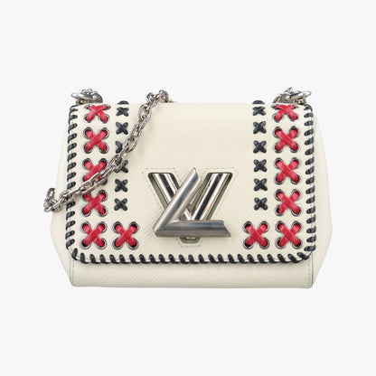 Louis Vuitton Twist PM White X Red X Black Epi M42777 Fl2196