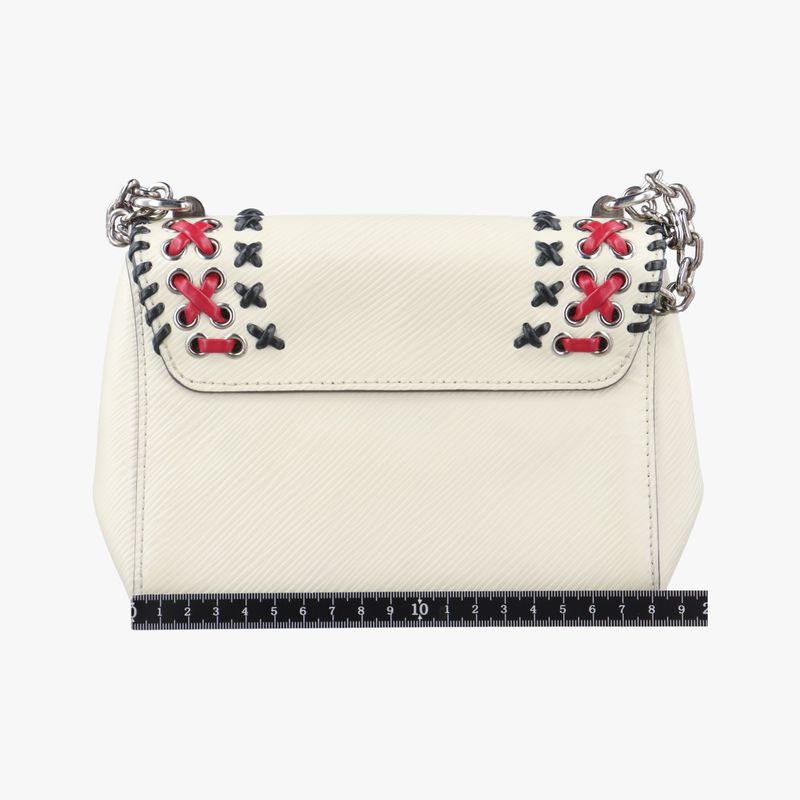 Louis Vuitton Twist PM White X Red X Black Epi M42777 Fl2196