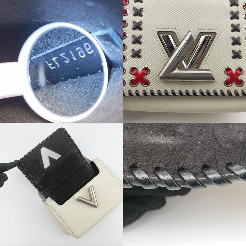 Louis Vuitton Twist PM White X Red X Black Epi M42777 Fl2196