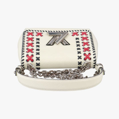 Louis Vuitton Twist PM White X Red X Black Epi M42777 Fl2196