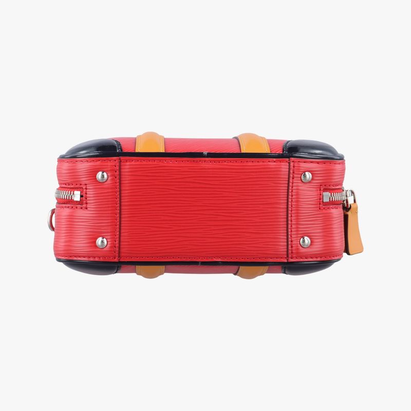 Louis Vuitton Valisette BB Rouge X Black X Orange Epi M55524fl2189