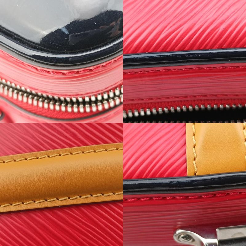 Louis Vuitton Valisette BB Rouge X Black X Orange Epi M55524fl2189