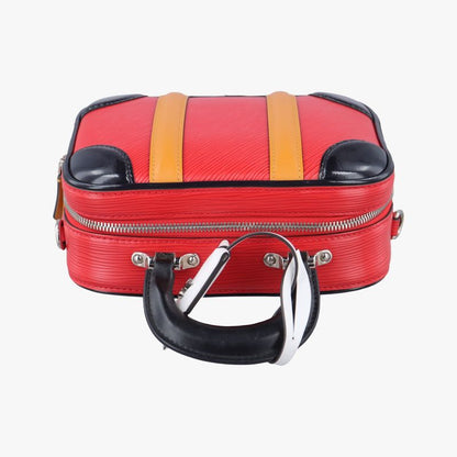 Louis Vuitton Valisette BB Rouge X Black X Orange Epi M55524fl2189