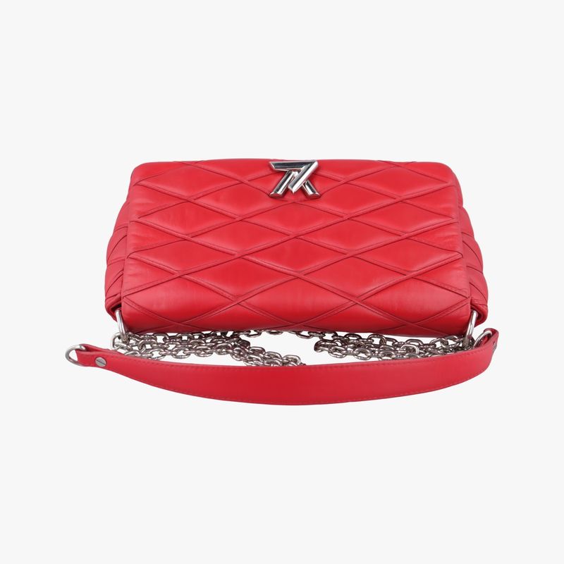 Louis Vuittongo-14 PM Red Leather Fo1185