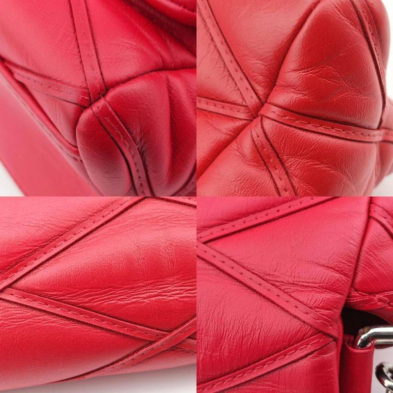 Louis Vuittongo-14 PM Red Leather Fo1185