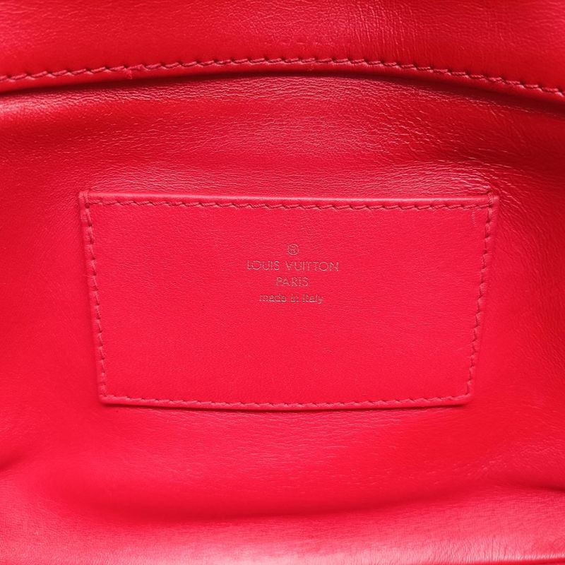 Louis Vuittongo-14 PM Red Leather Fo1185