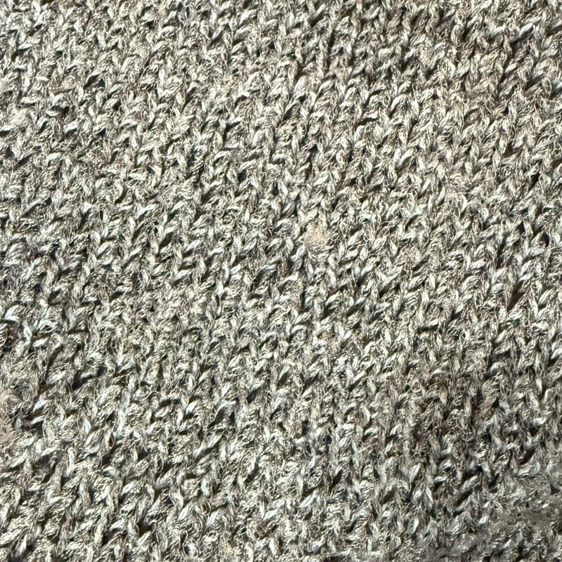 Good Prada Cashmere Nylon Long Sleeve Knit Cardigan Size 44 Green Women Used