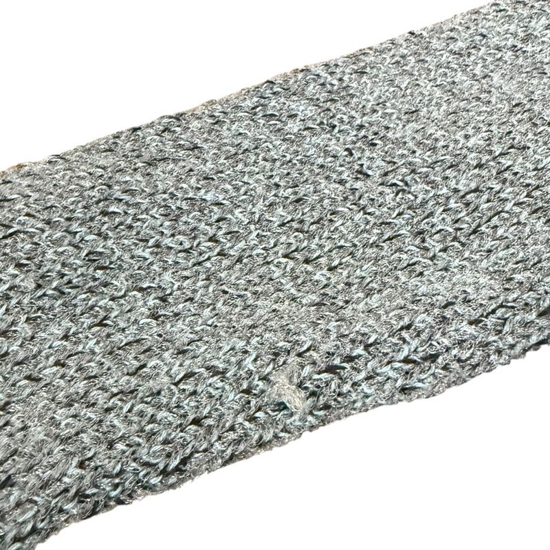 Good Prada Cashmere Nylon Long Sleeve Knit Cardigan Size 44 Green Women Used