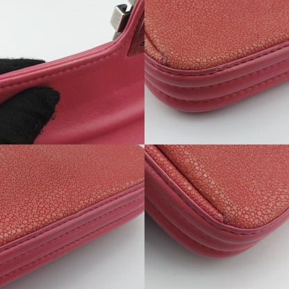 Chanel Boy Exotic Pink Pearl Fish Leather A67198 17067444