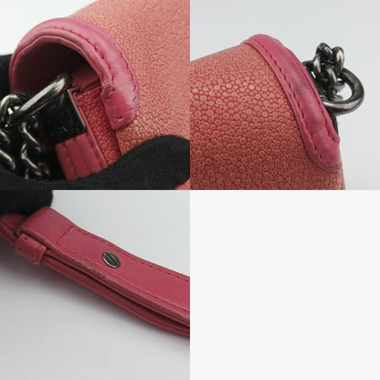 Chanel Boy Exotic Pink Pearl Fish Leather A67198 17067444