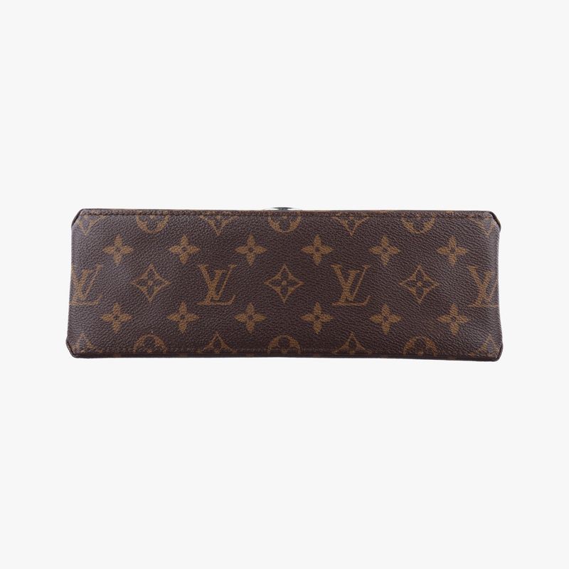 Louis Vuitton San Michele Monogram Brownish And Coquelicot Monogram Canvas And