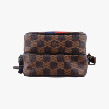 Louis Vuittonamazon Chapman Ebène And Multicolor Damier Savannah N42703 Tr4116