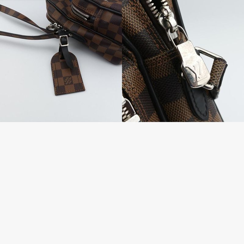 Louis Vuittonamazon Chapman Ebène And Multicolor Damier Savannah N42703 Tr4116