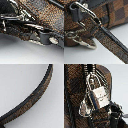 Louis Vuittonamazon Chapman Ebène And Multicolor Damier Savannah N42703 Tr4116