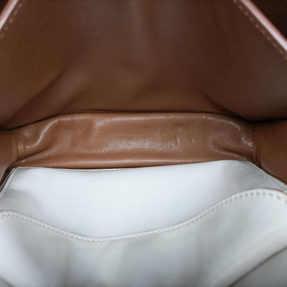 Prada Laser Cut Cahier White Leather 25