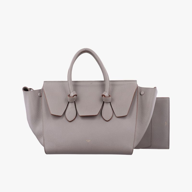 Celine Tie Gray Leather S-ce-4144
