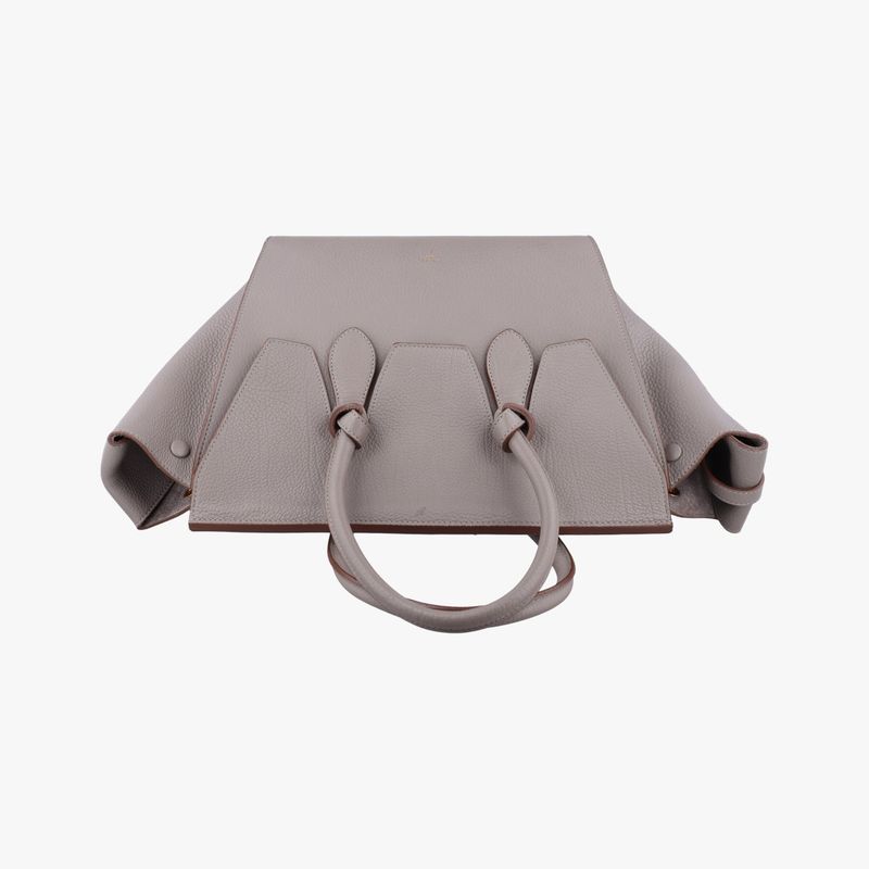 Celine Tie Gray Leather S-ce-4144