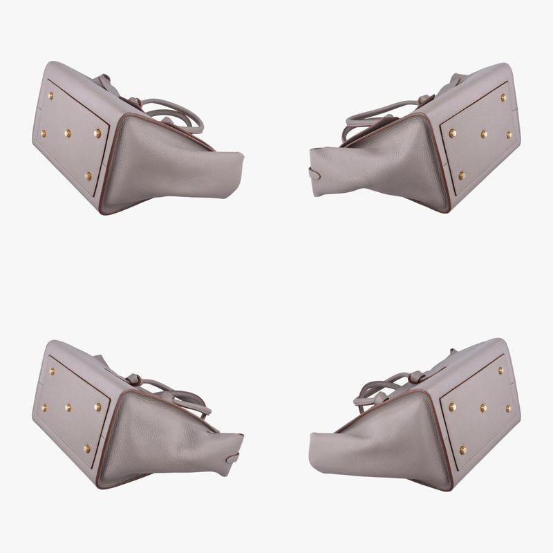 Celine Tie Gray Leather S-ce-4144