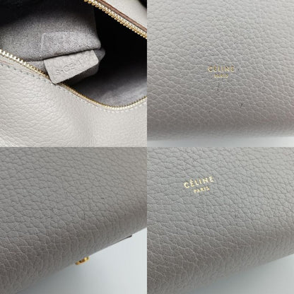 Celine Tie Gray Leather S-ce-4144