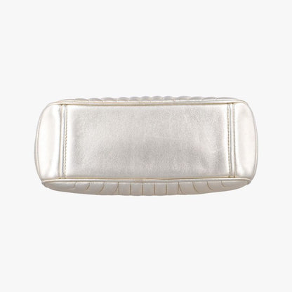 Prada Diagonal Gold Leather 1bh08431 O