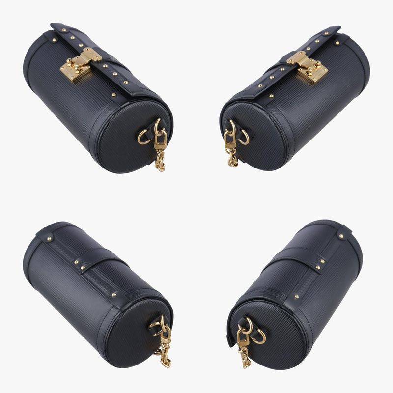 Louis Vuitton Papillon Trunk Noir Black Epi M58655 IC Chip