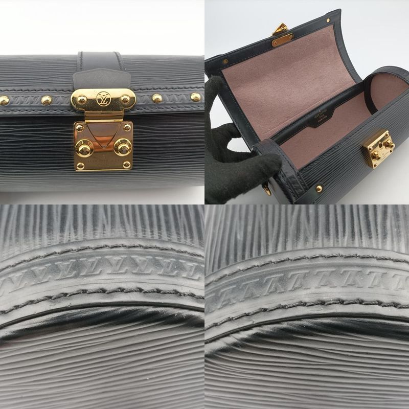 Louis Vuitton Papillon Trunk Noir Black Epi M58655 IC Chip