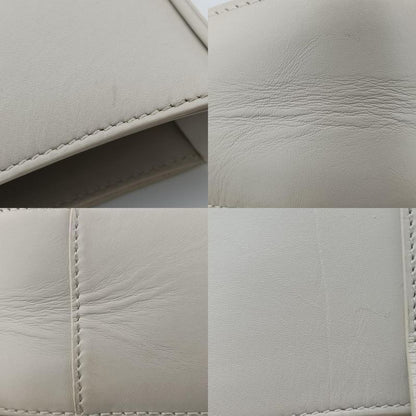 Yves Saint Laurentyves Saint Laurentle 5 A 7 Mini Hobo White Leather 657228