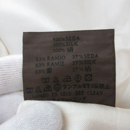 Good Loewe Flower Print Silk Off Shoulder Long Sleeve Knee Length Dress Size 38