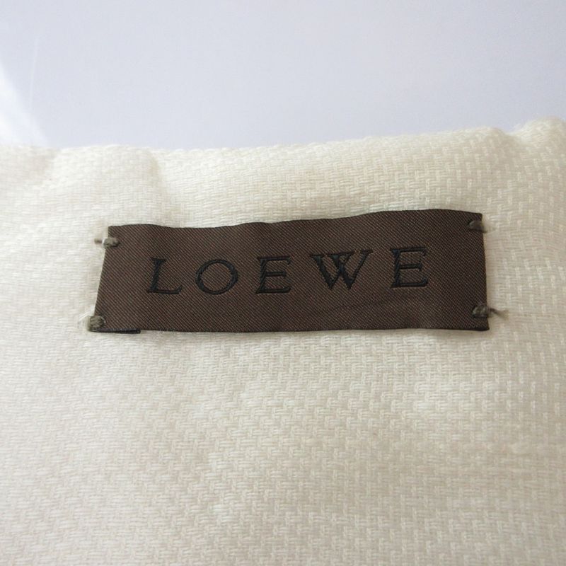 Good Loewe Flower Print Silk Off Shoulder Long Sleeve Knee Length Dress Size 38