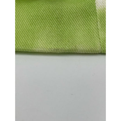 Celine Light Green Die-dyed Denim Skirt 34