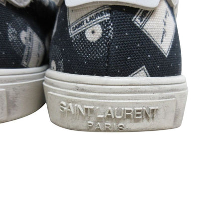 Saint Laurent Paris Canvas Sneakers Size 39 1/2 Equivalent to 25.0cm (9.84in)